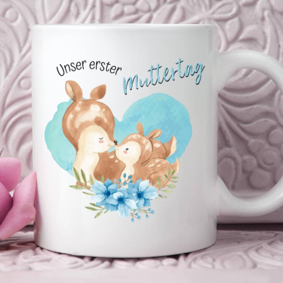 Personalisierbare Tasse - Erster Muttertag