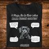 4 Dinge, die du über meine Hunde Mama - Personalisiertes T-Shirt