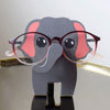 Handgefertigte Brillenhalter im süßen Tiermotiv - Mond-Baby