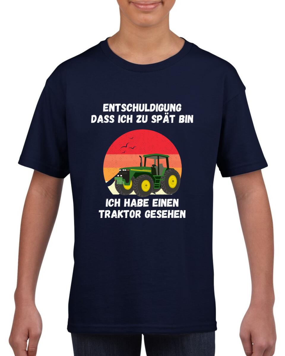 Kinder T-Shirt - Entschuldigung das ich zu spät - Mond-Baby