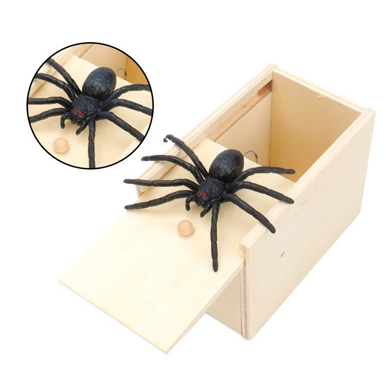 Spinnen Überraschungs Box - Witziger Streich - Mond-Baby